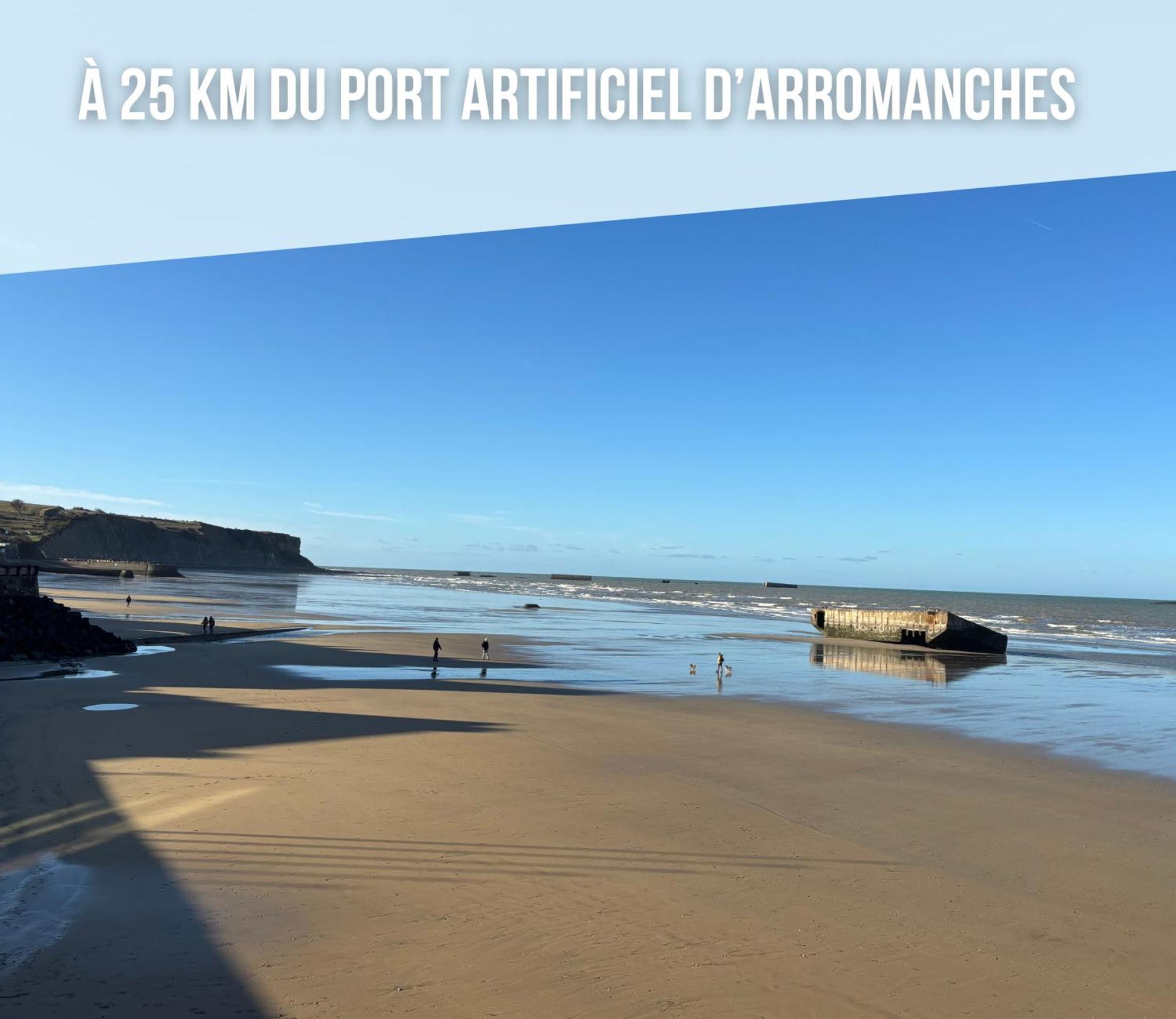La Fromagerie Maison Lumineuse Et Spacieuse Beau Sejour 5 Ch Grand Jardin Clos 5Mn A Pied Commerces 10 Mn Plage Omaha Beach Proche Plages Du Debarquement Trevieres Extérieur photo
