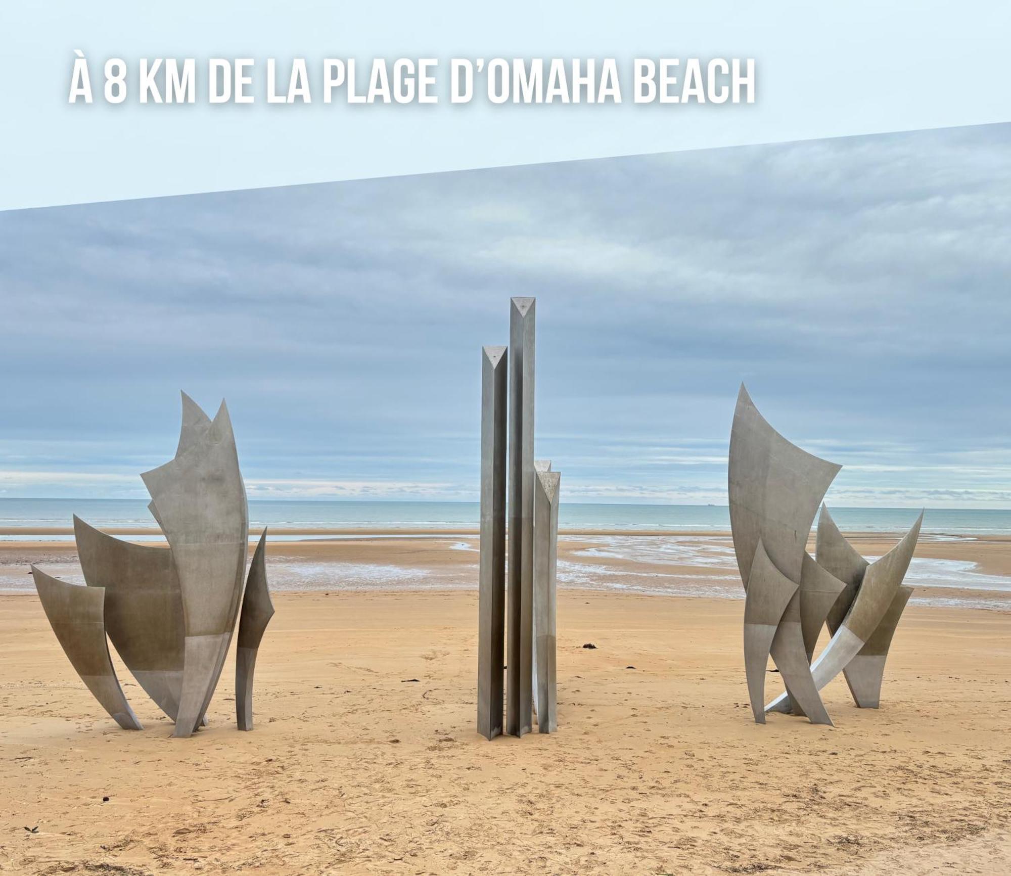 La Fromagerie Maison Lumineuse Et Spacieuse Beau Sejour 5 Ch Grand Jardin Clos 5Mn A Pied Commerces 10 Mn Plage Omaha Beach Proche Plages Du Debarquement Trevieres Extérieur photo
